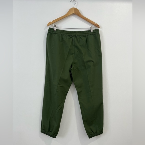 J. Crew Lightweight Jogger Pants Cotton Tencel  BA130 Drawstring Green 12 - Picture 7 of 9